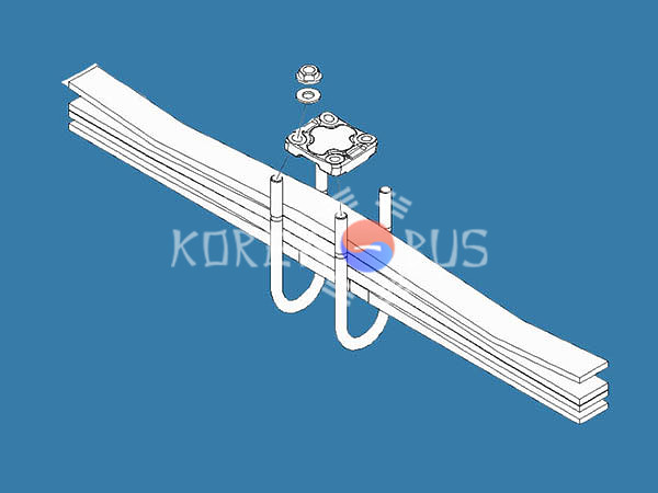 Лист рессоры задний Daewoo Ultra Novus 34231-07210 3423107210 №3