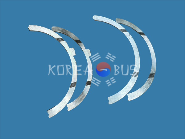 Полукольца коленвала Daewoo Novus DX12 120816-00156 120816-00157 12081600156 12081600157