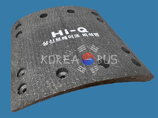Накладка тормозная Daewoo Ultra Novus задняя низкорамник 160x165 12 отверстий SL155 34542-04670 3454204670 34541-08170  3454108170 тонкая