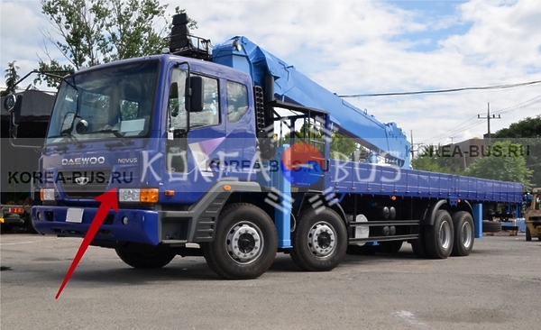 Капот Daewoo Novus