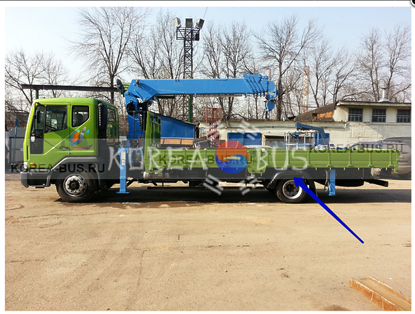 Подкрылок, брызговик Daewoo Novus