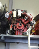 Поступление: двигатель Doosan DV11 б/у 