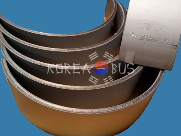 Вкладыши шатунные Daewoo Ultra Novus DOOSAN dv11 стандарт Euro 4 65.02410-0078 65024100078